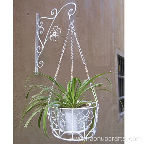 balcony hang flowerpot frame wall hanging flower basket